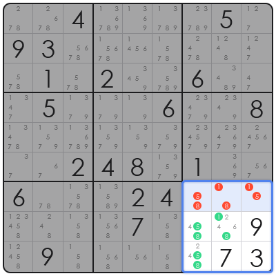 number combinations for killer sudoku